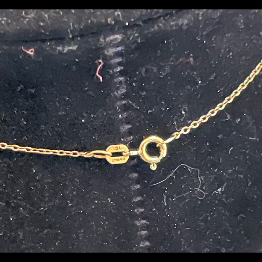 Solid Sterling Silver 20 Inch Silver Turkish Ruby… - image 5